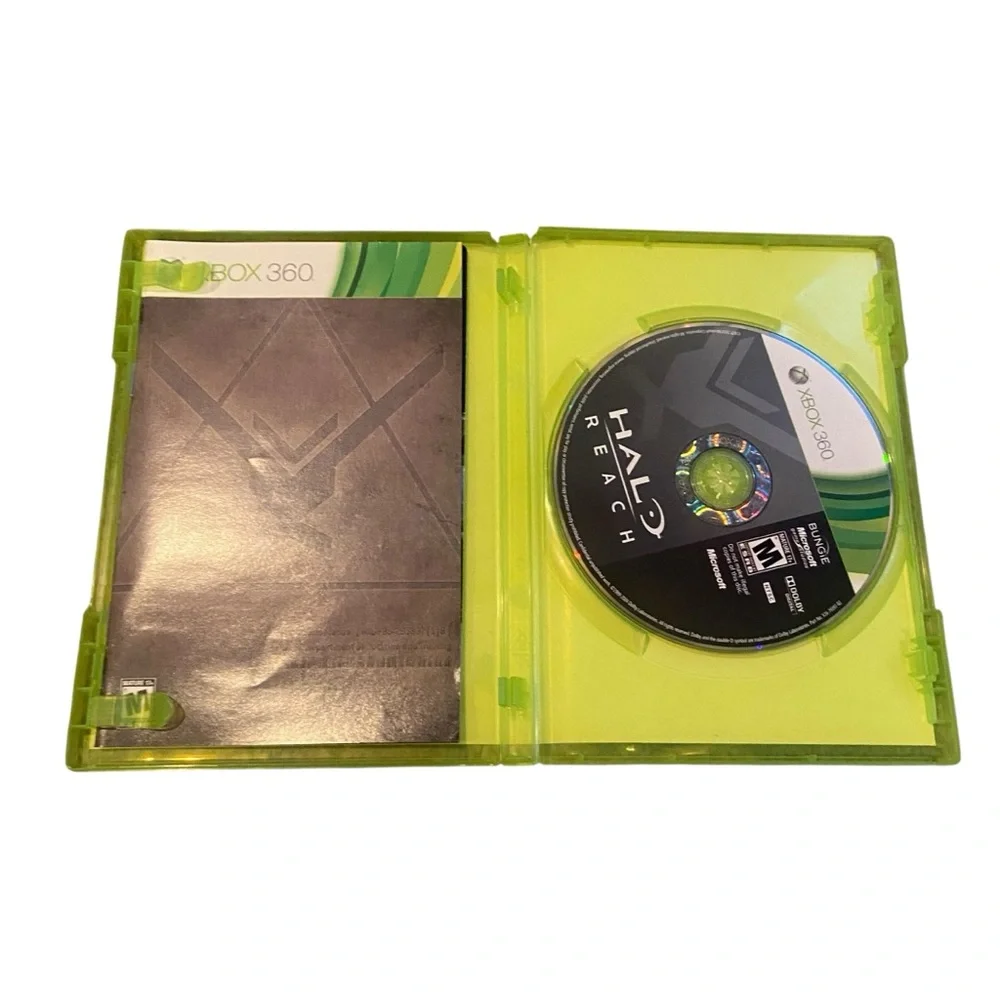 Halo: Reach (Microsoft Xbox 360, 2010) Complete W/ Manual CIB Video Game Rated M